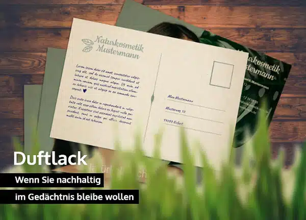 Duftende Mailings - Direktmarketing noch erfolgreicher Mailings mit Duftlack machen es möglich