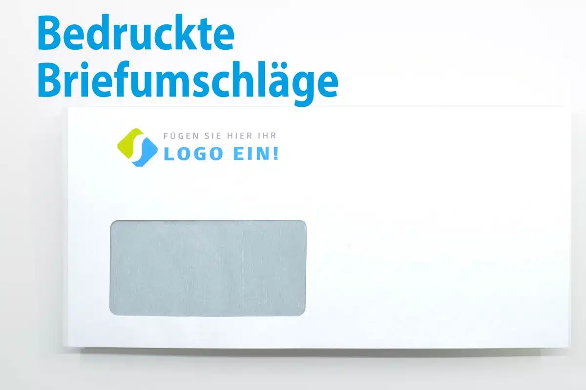 Bedruckte Briefumschläge für Ihr Mailing oder Ihre Firmenpost erhalten Sie bei mailingdruck!