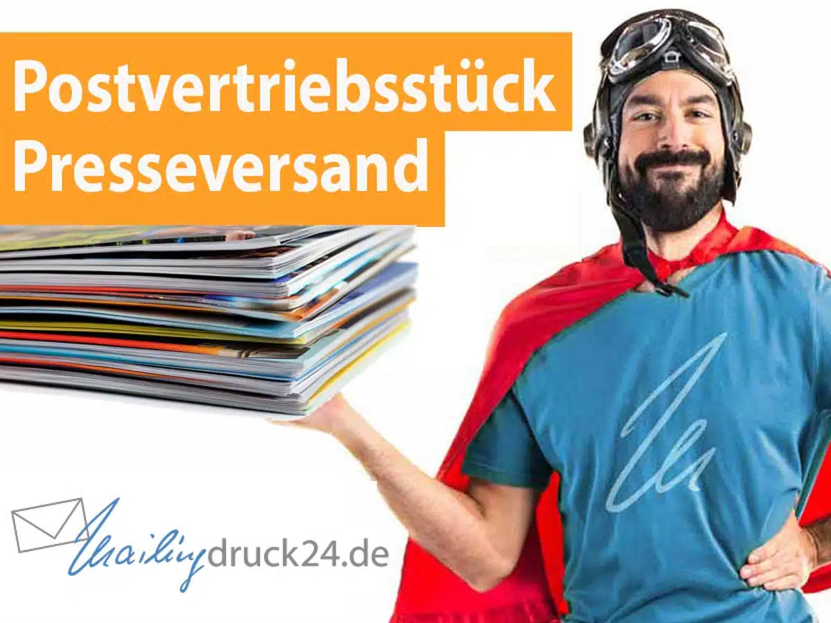 Mailingdruck24 ist Ihr Partner für Postvertriebsstücke und Presseversand in ganz Deutschland